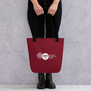 Tote bag Burgundy